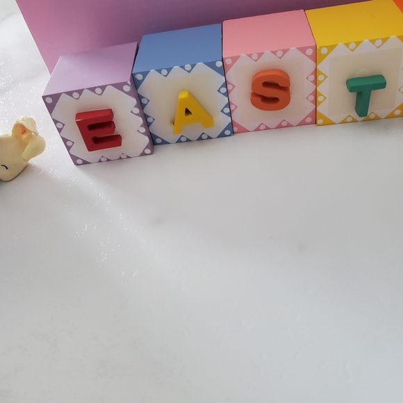 Happy Easter Bunnies & Blocks Set - Picture 7 of 11